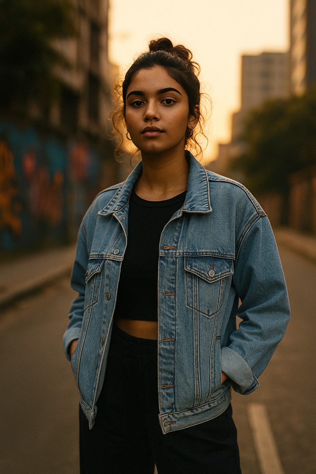 Street Fashion Editorial Portrait β Urban Style Pack
